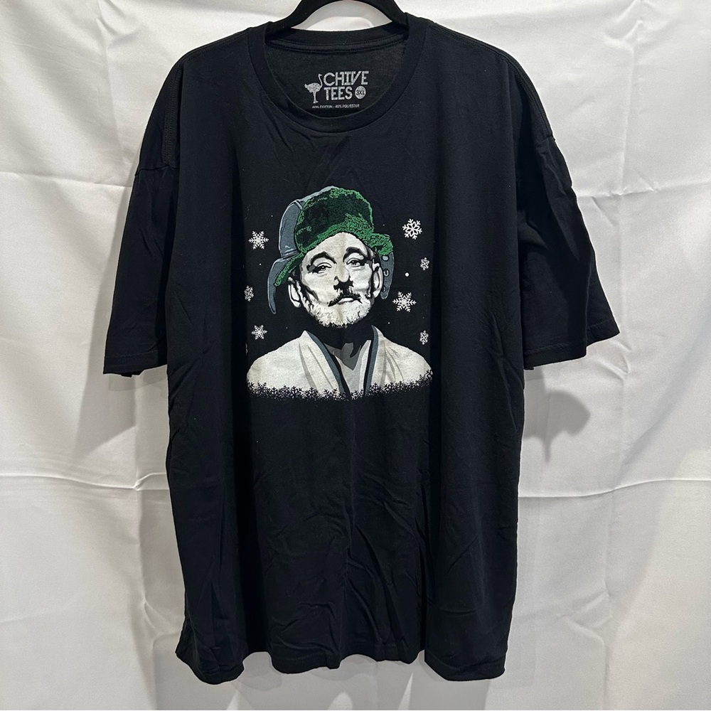 Chive Tees Black Graphic Short Sleeve Men's Shirt